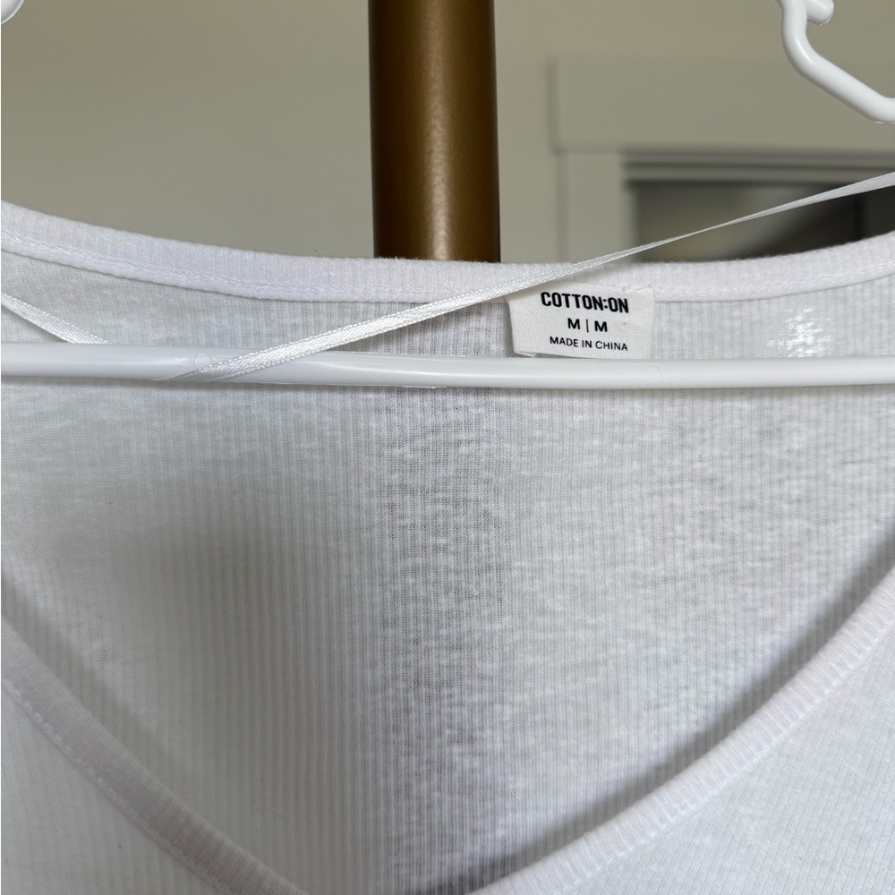 White Long Sleeve Women's Top